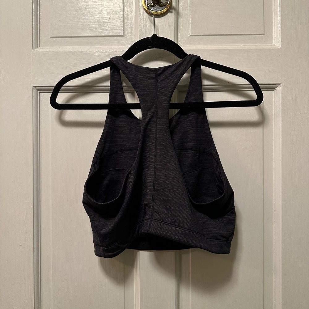 Outdoor Voices Striped High Neck Crop Top‎ - Picture 4 of 6